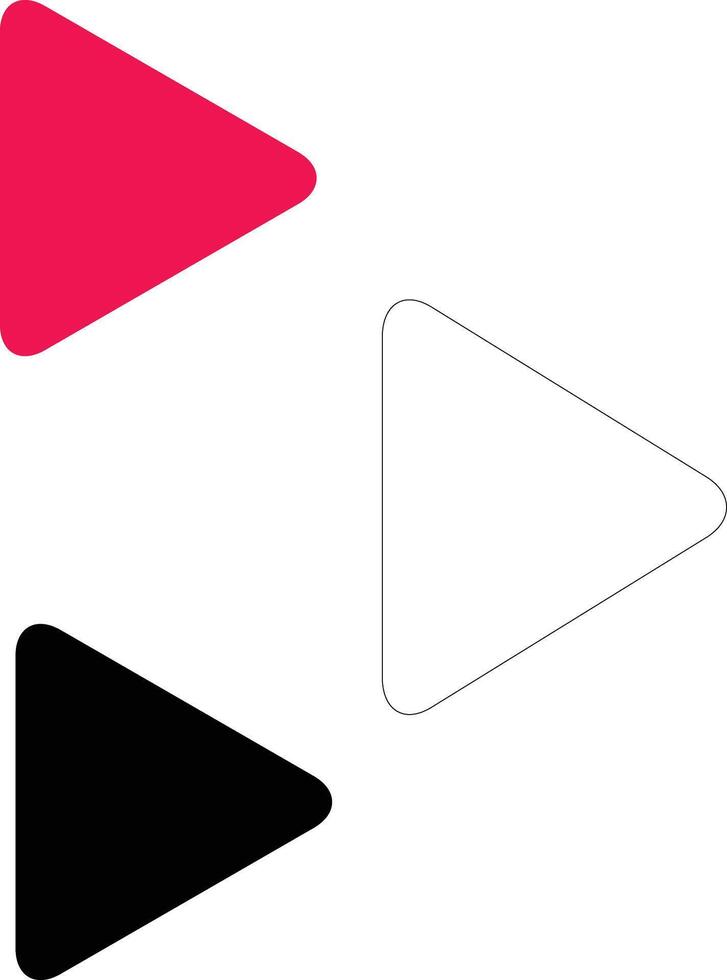 play sign vector