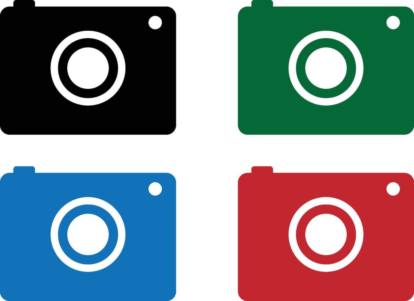 Camera Icons Sets vector