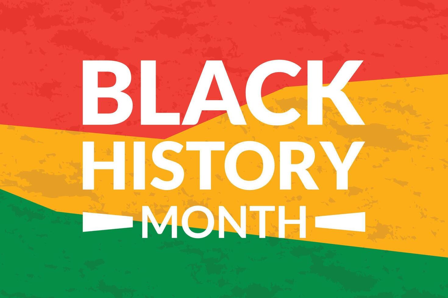 Black History Month background vector design. African American USA and Canada annually Celebration.