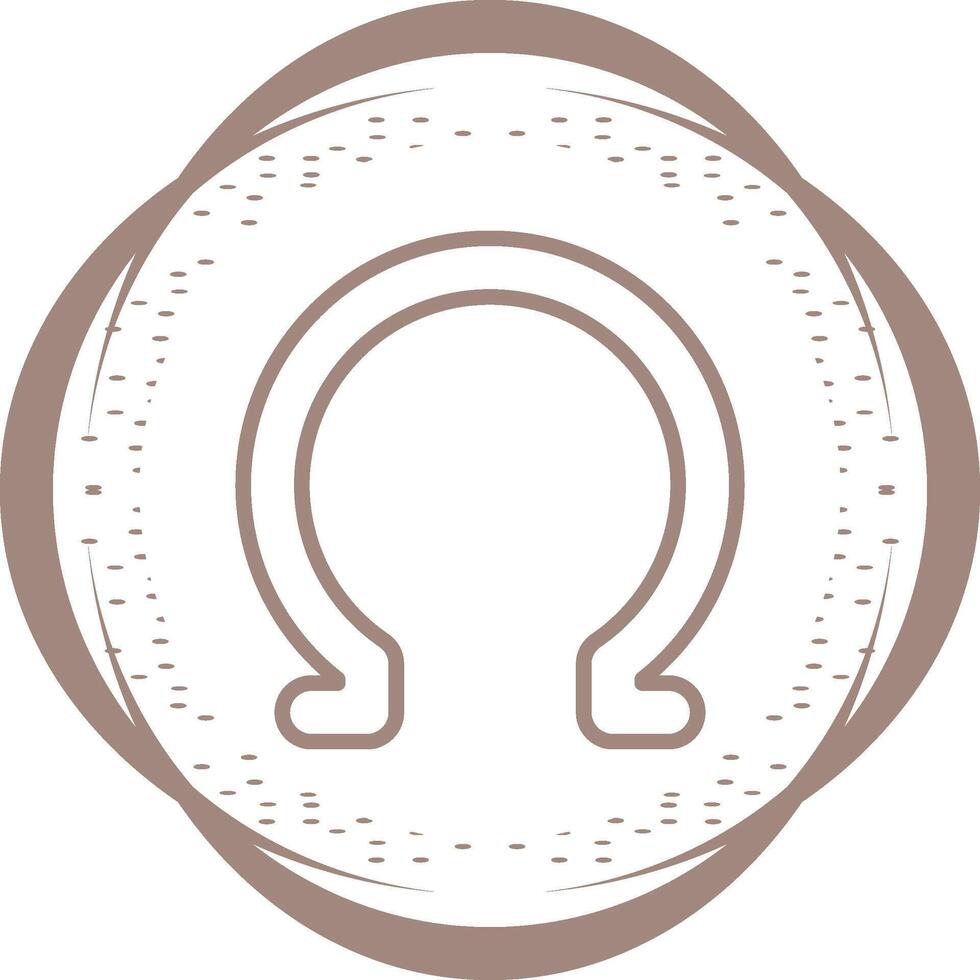 Omega Vector Icon
