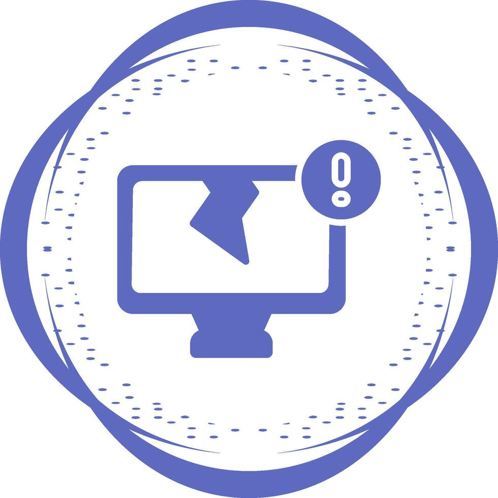 Monitor Vector Icon