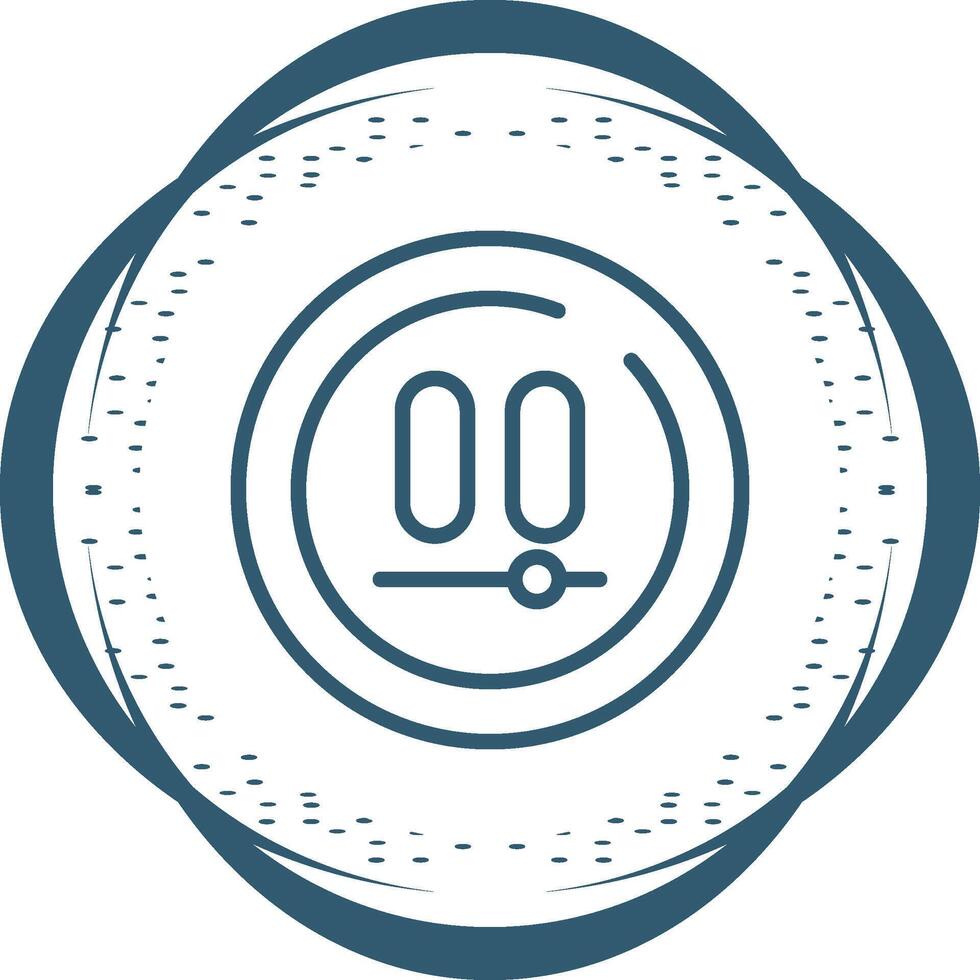 Video Pause Circle Vector Icon