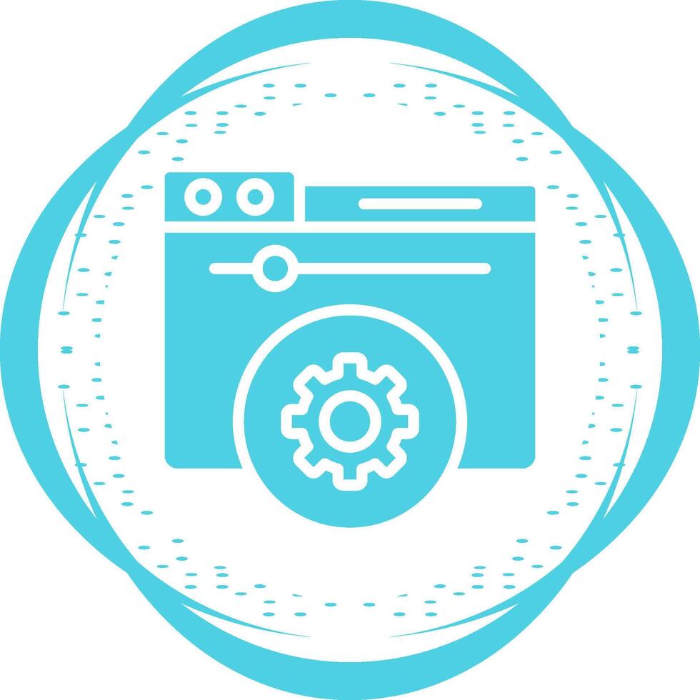 Hosting Control Panel Vector Icon