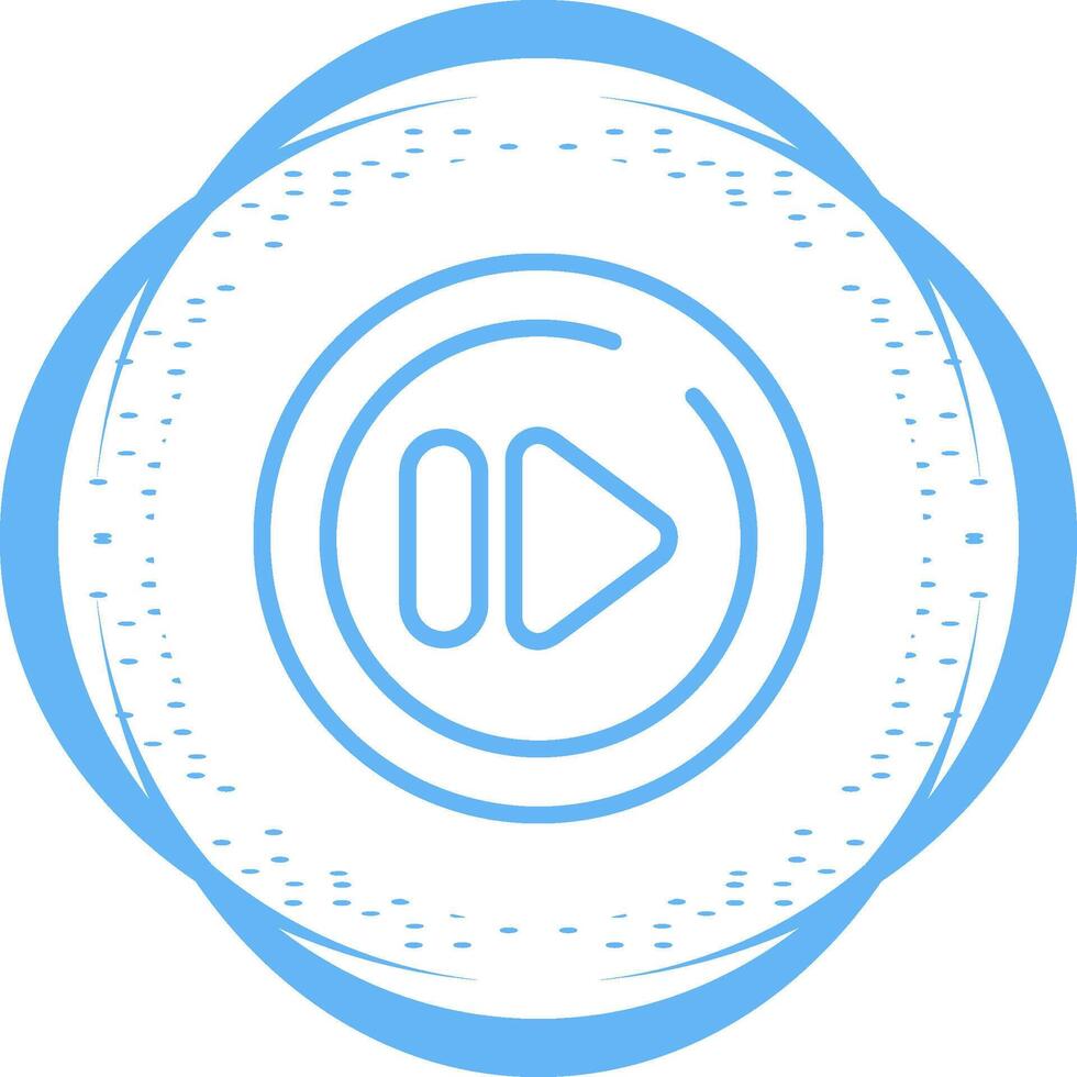 Next Track Circle Vector Icon