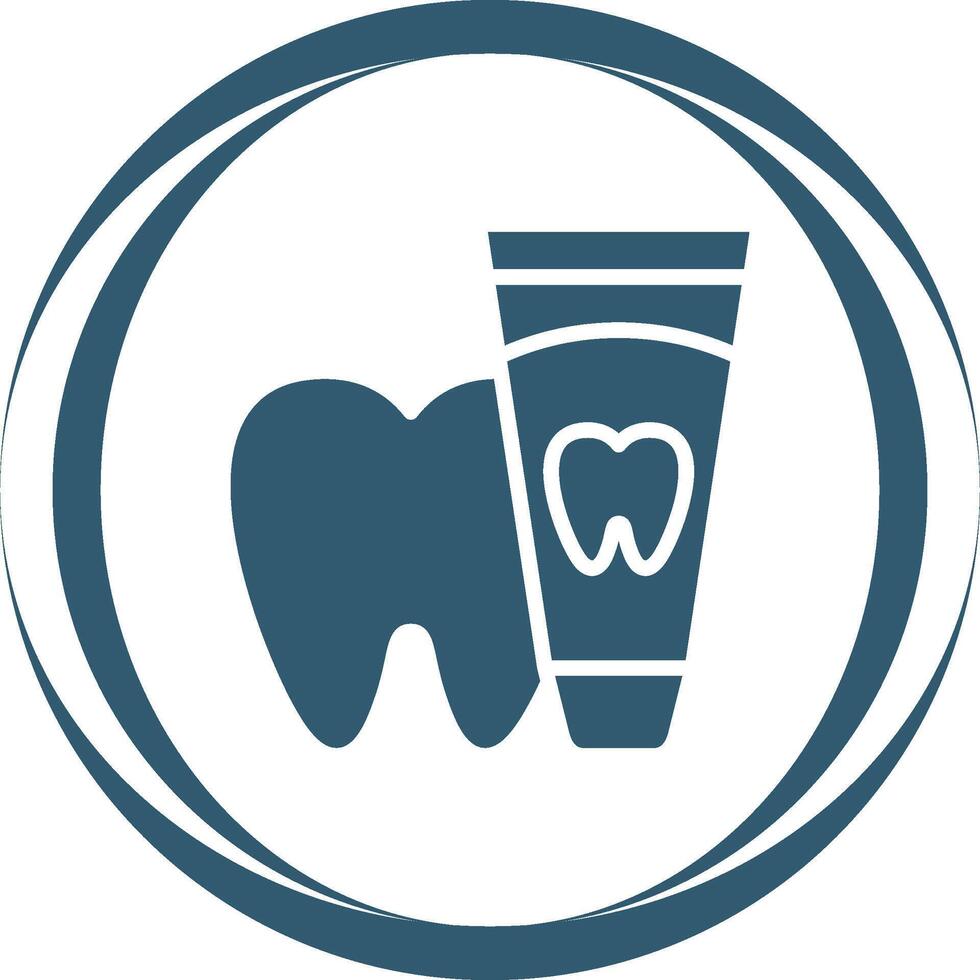 Toothpaste Vector Icon