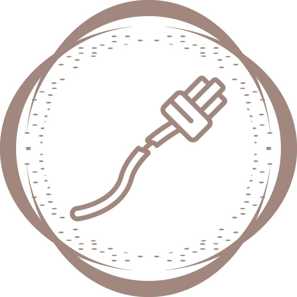 Broken Cable Vector Icon