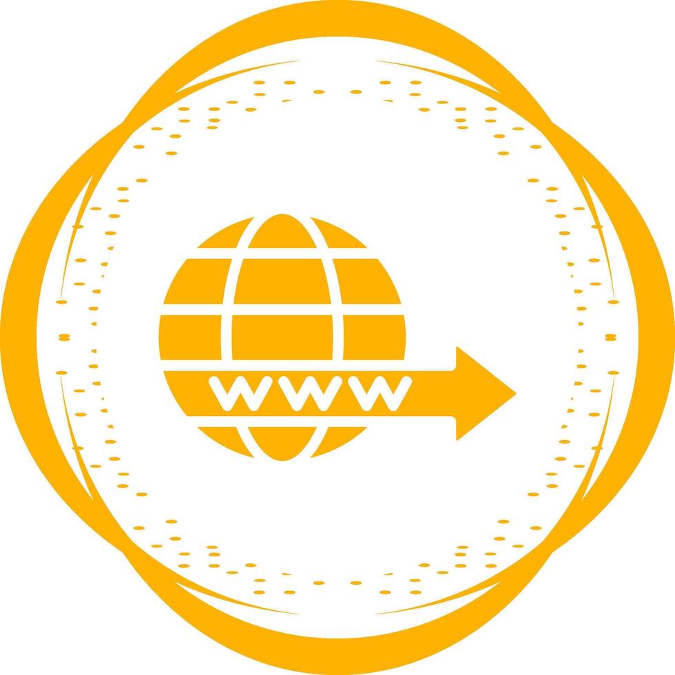 Domain Forwarding Vector Icon