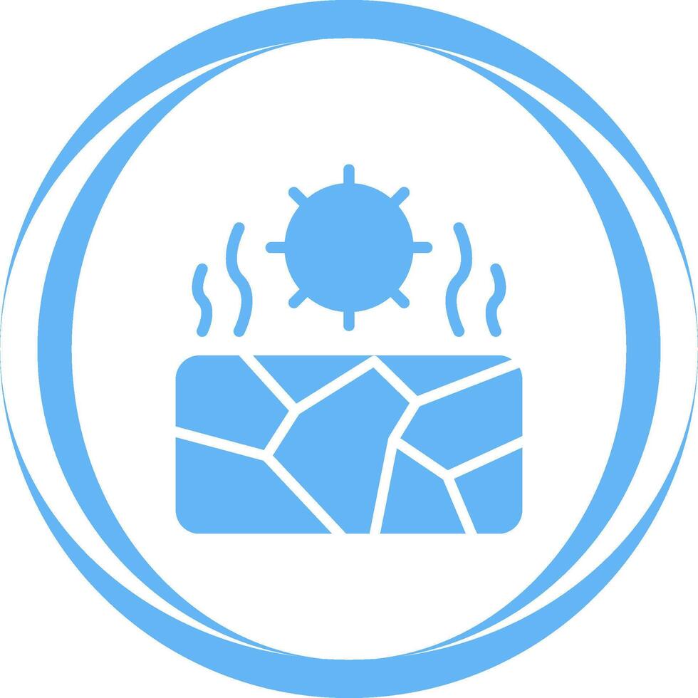 Drought Vector Icon