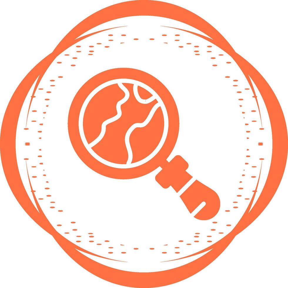 Magnifying Lens Vector Icon