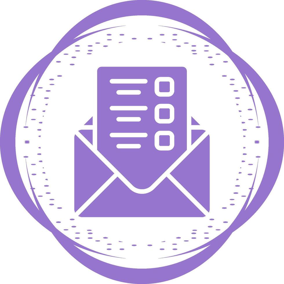 Mailing Lists Vector Icon