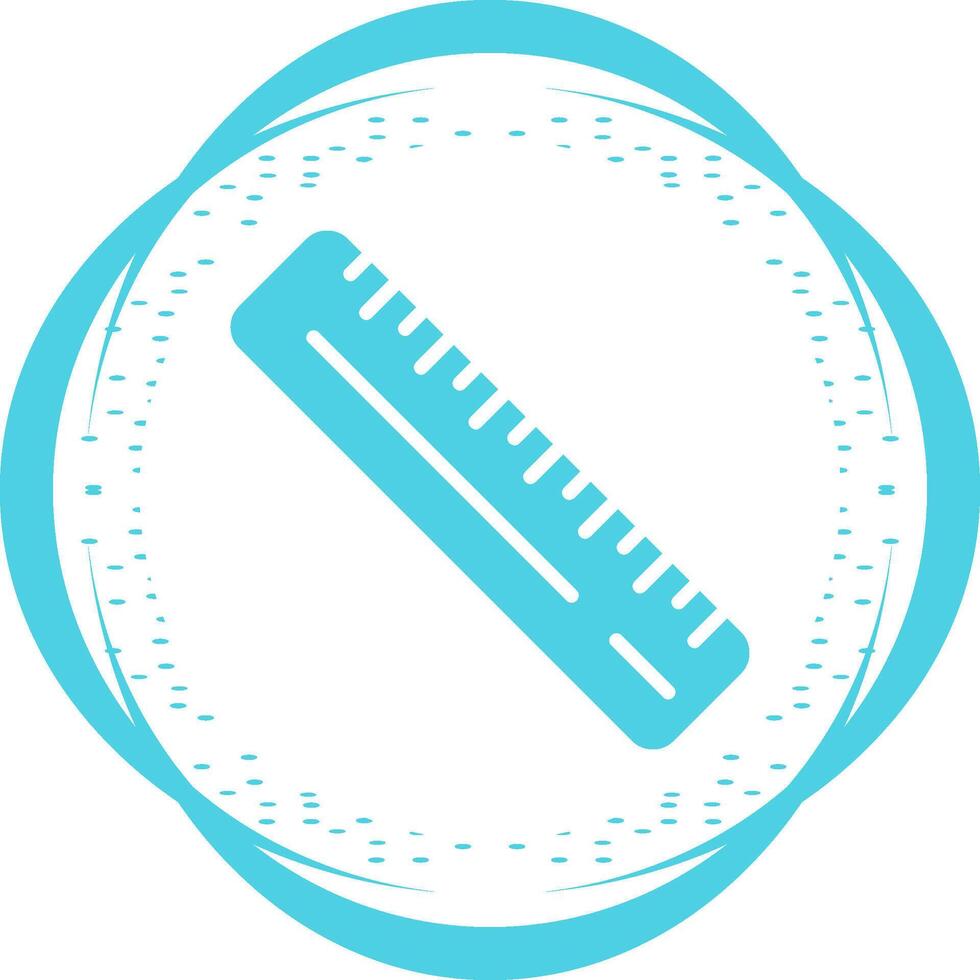 Straight Ruler Vector Icon