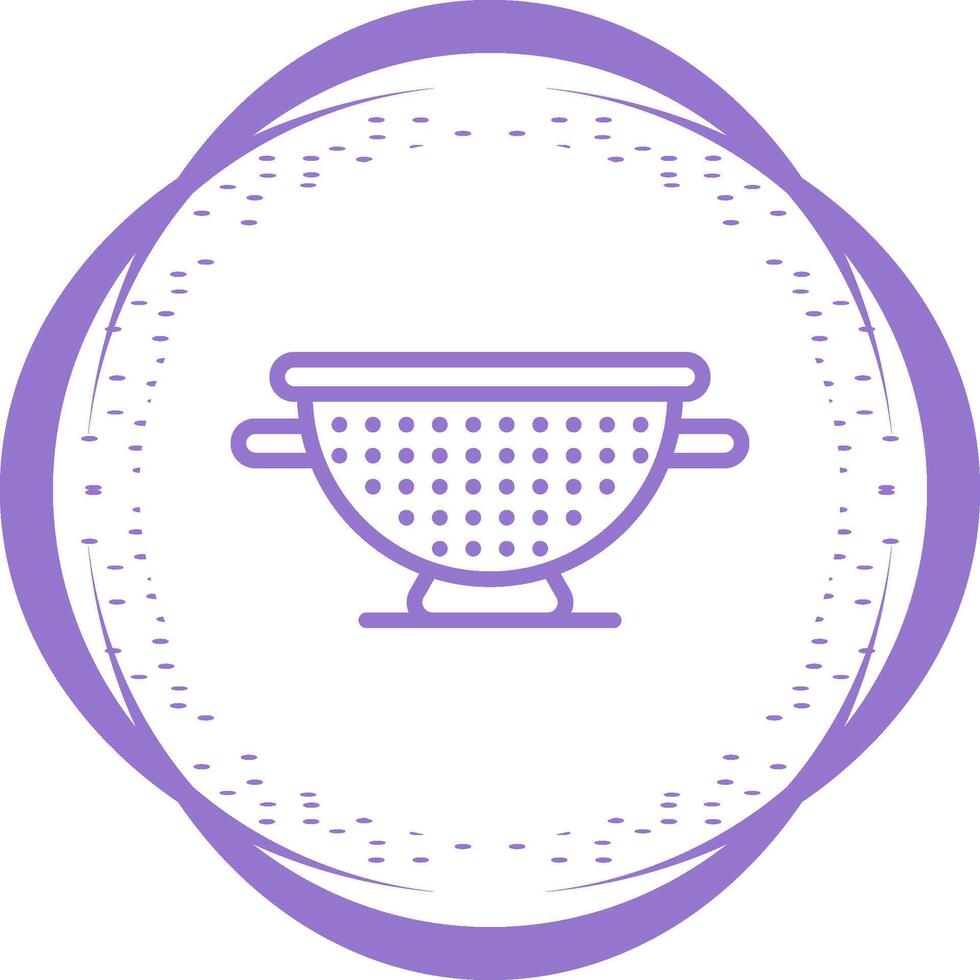 Colander Vector Icon