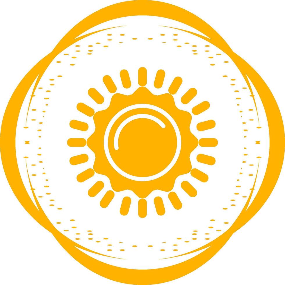 Sun Vector Icon