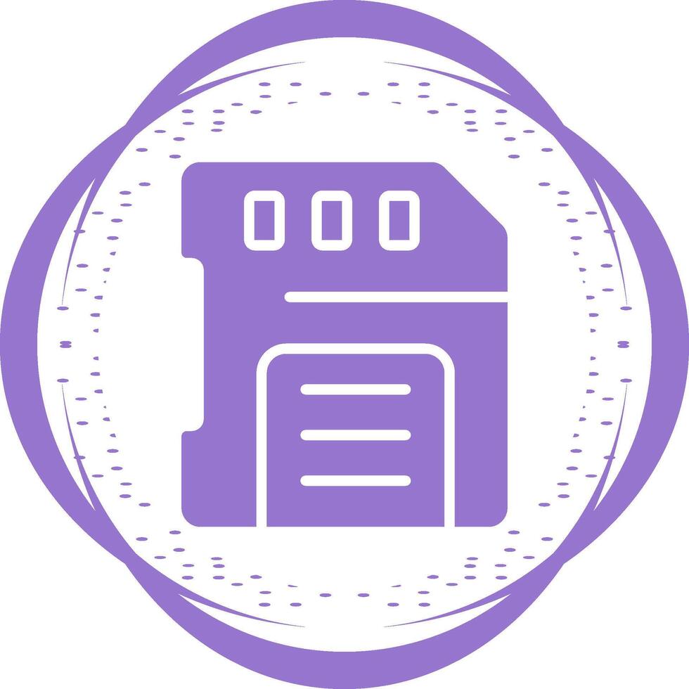 Sd Card Vector Icon