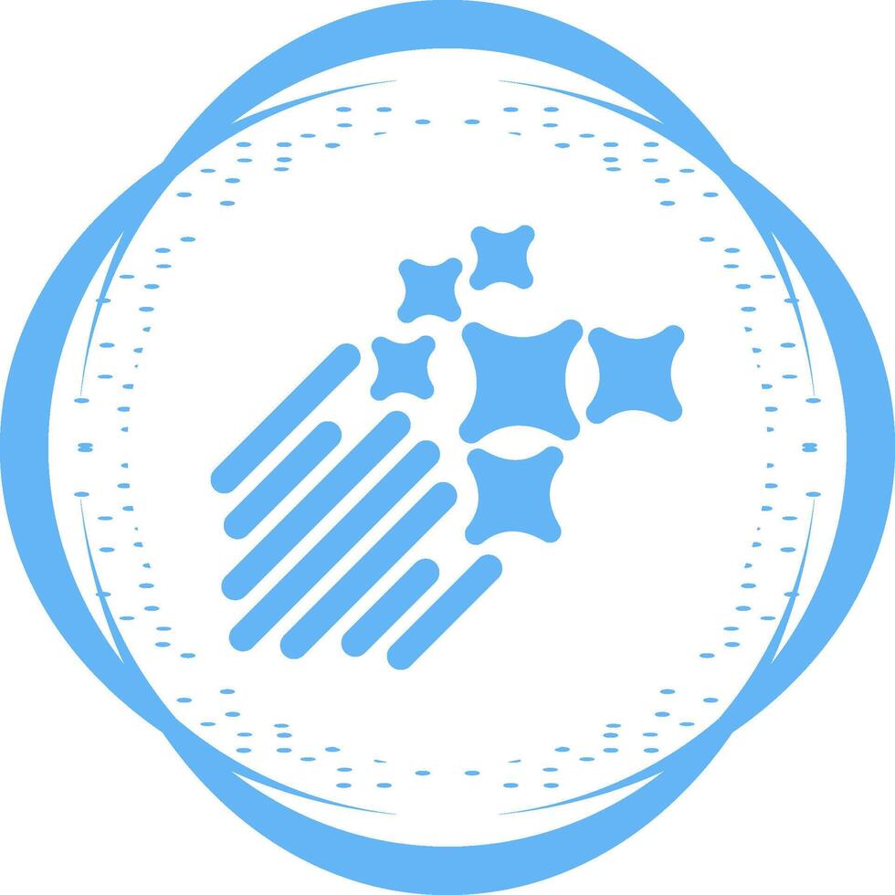 Shooting Stars Vector Icon
