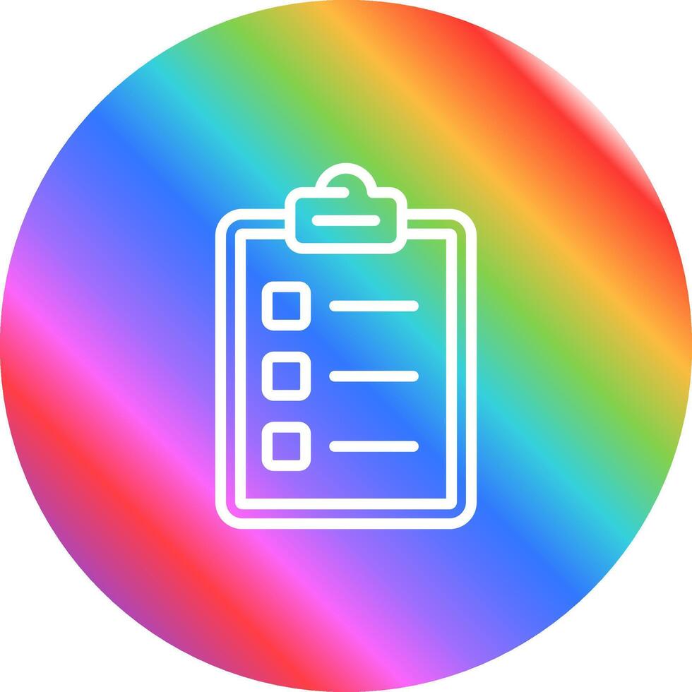 Checklist Vector Icon