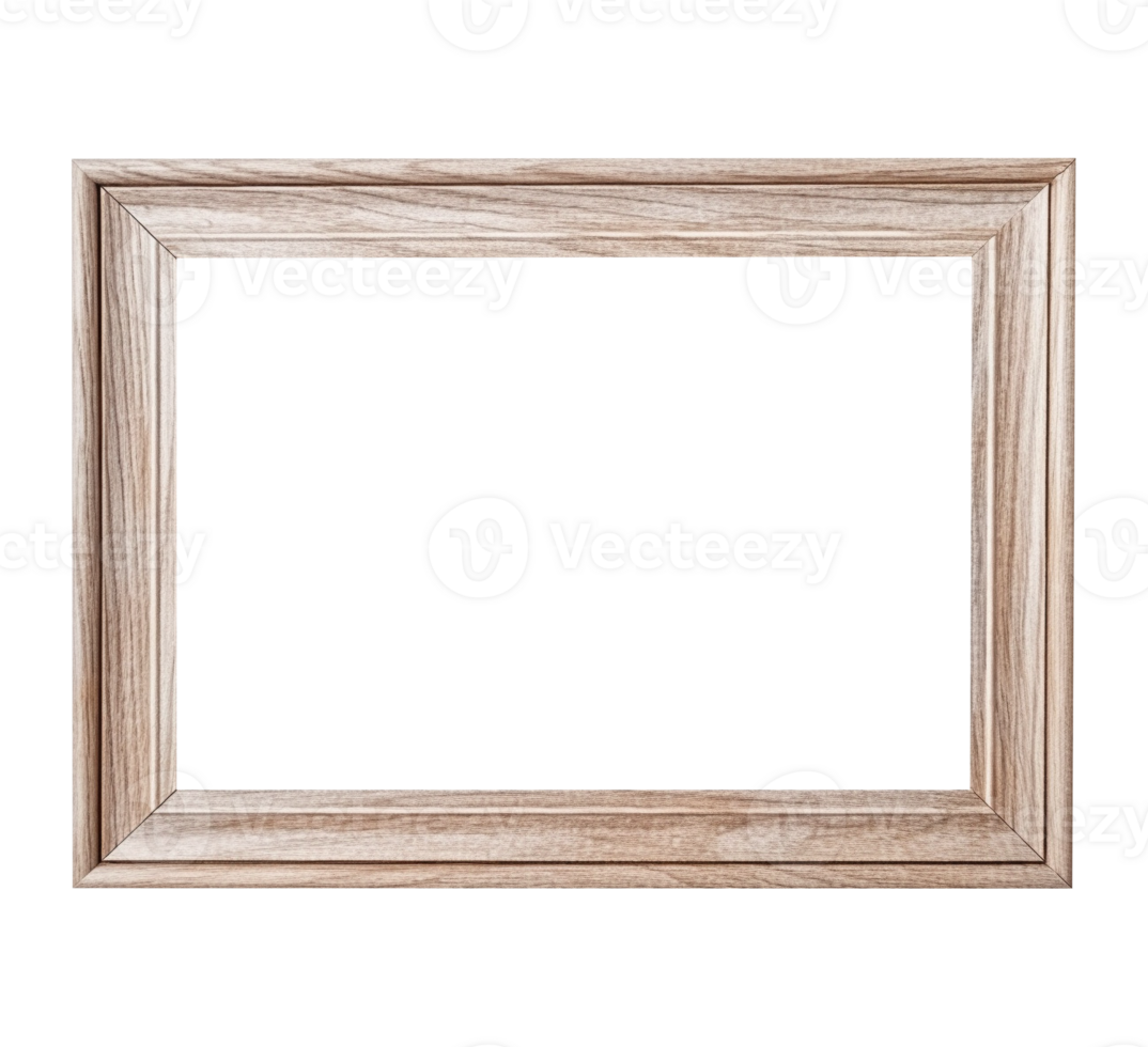 AI generated Photo frame object png file