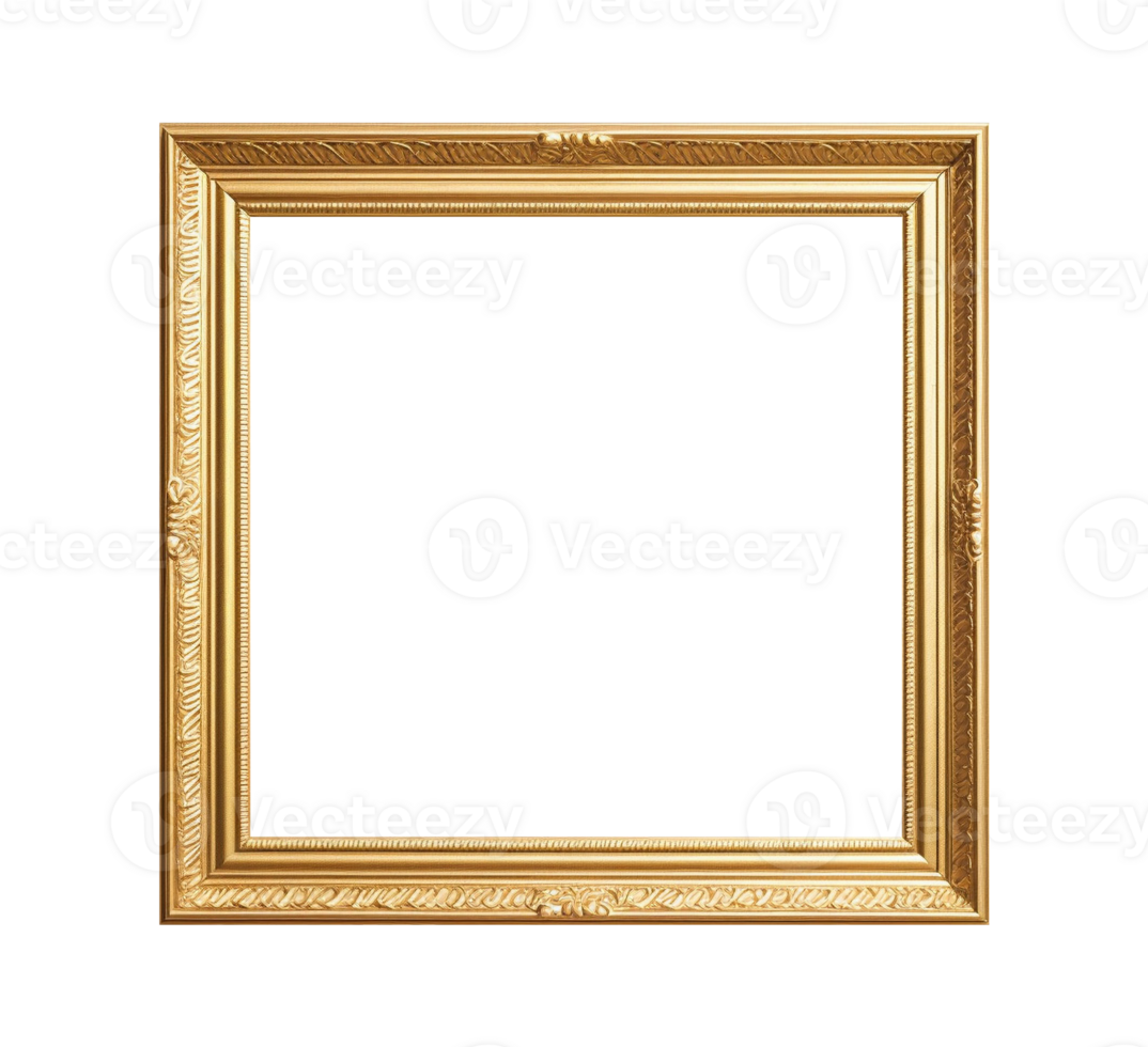 AI generated Photo frame object png file