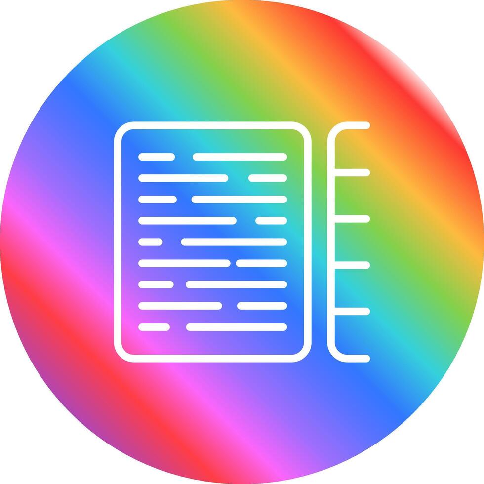 Document Indexing Vector Icon