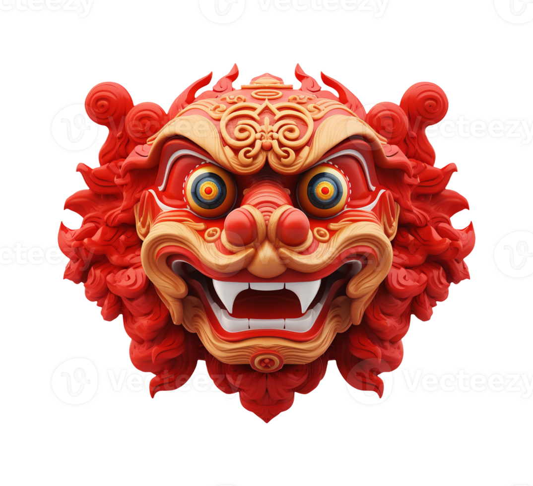 AI generated Chinese cultural object png file