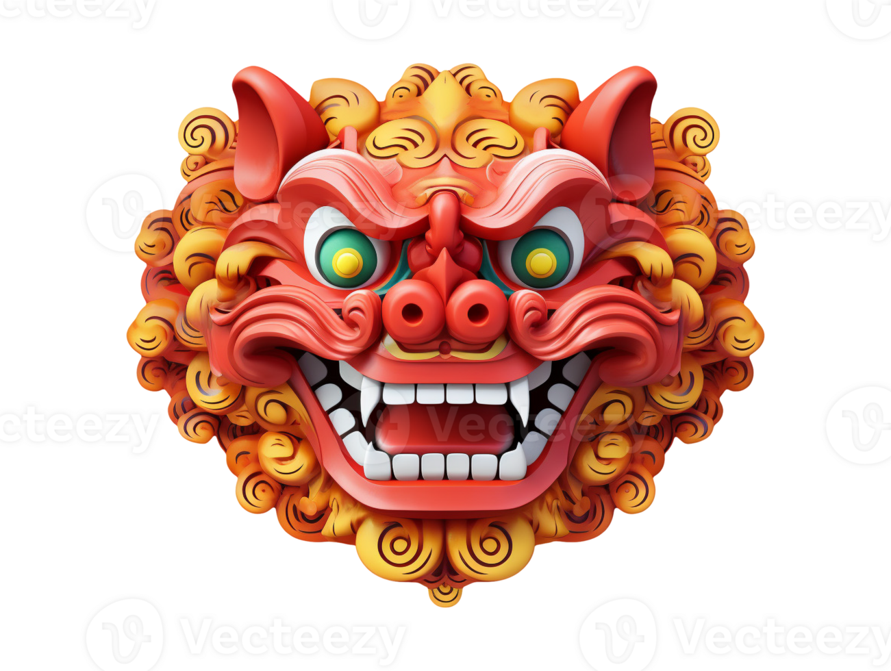 AI generated Chinese cultural object png file