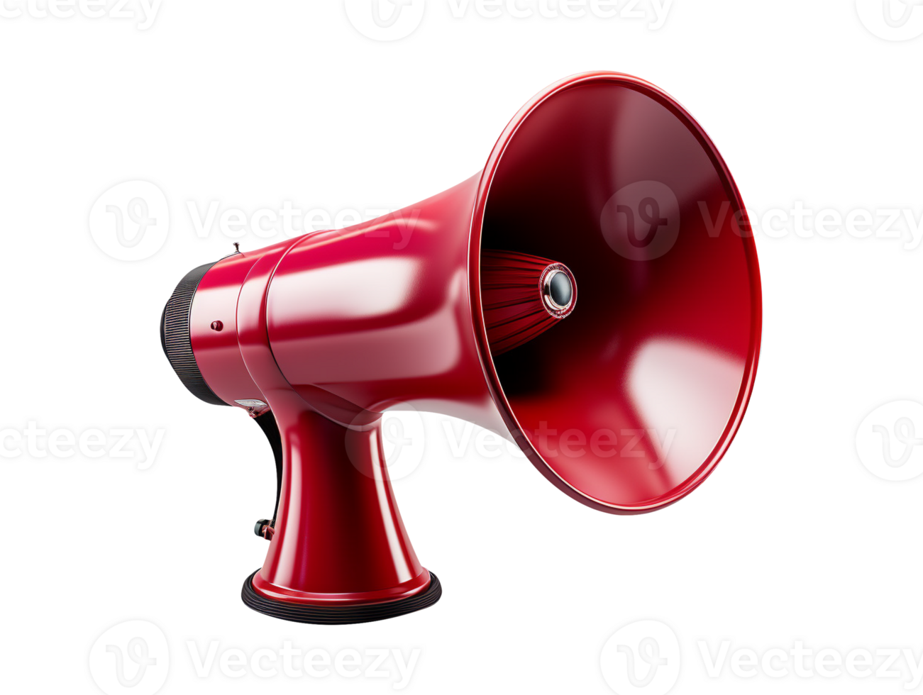 AI generated Megaphone isolated object png file