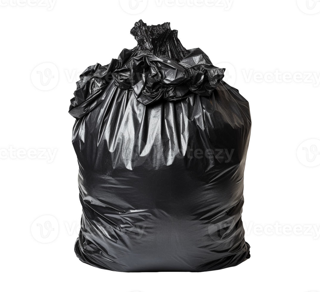 AI generated Garbage bag object png file