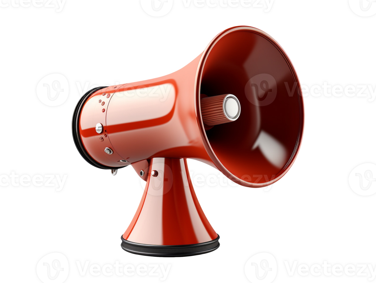 AI generated Megaphone isolated object png file