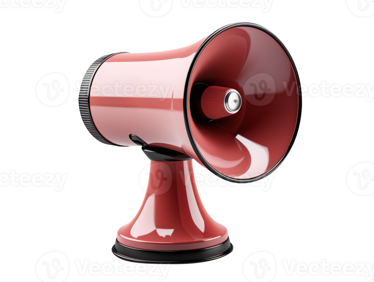 AI generated Megaphone isolated object png file