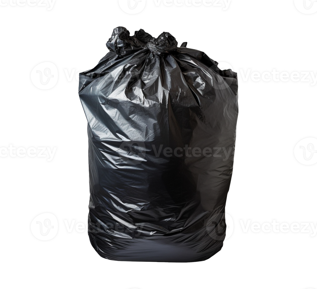 AI generated Garbage bag object png file