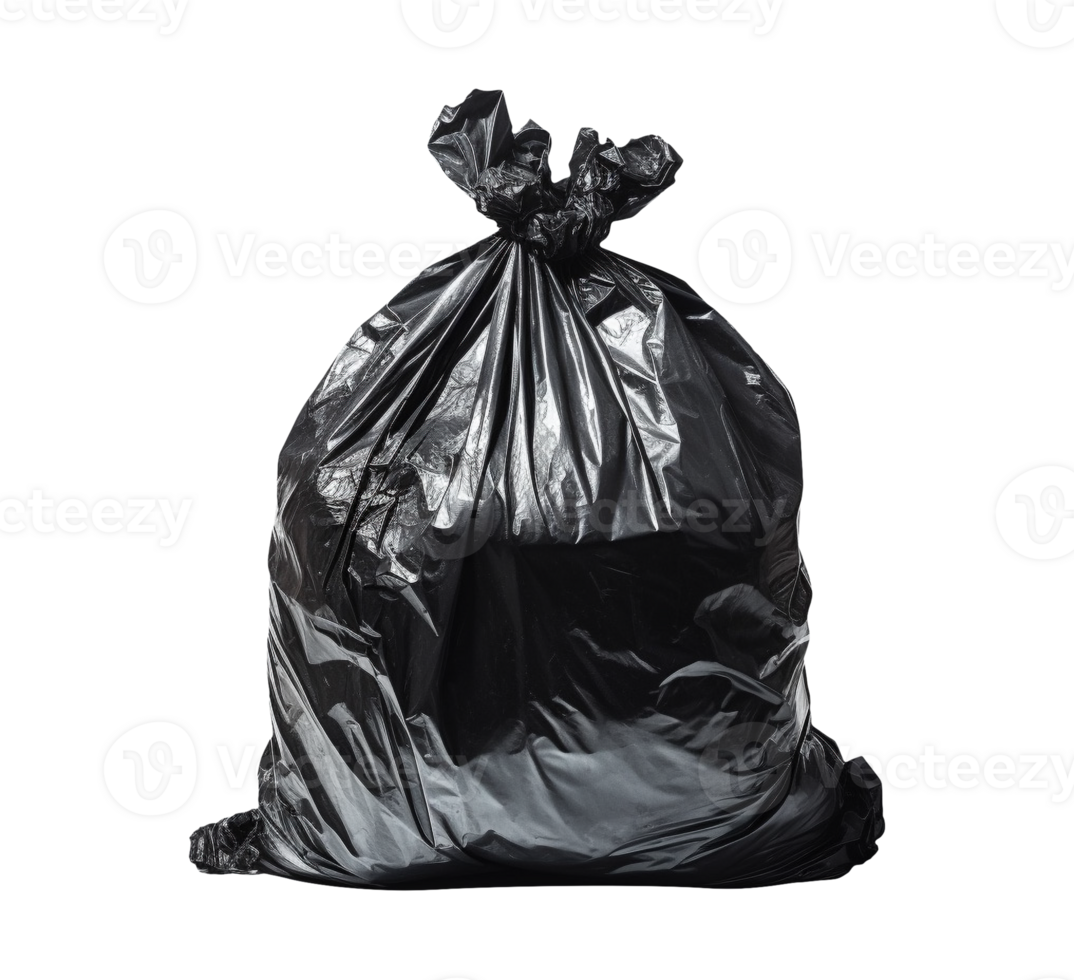 AI generated Garbage bag object png file