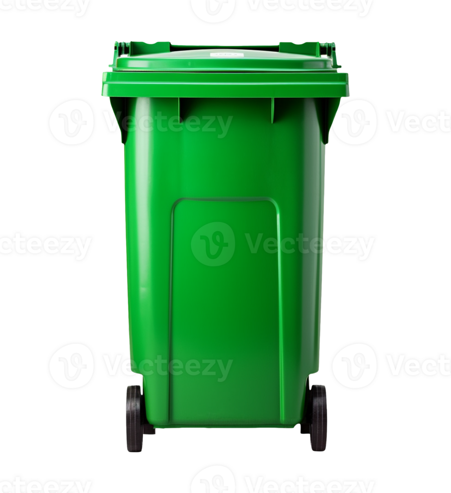 AI generated Trash garbage bin can object png file