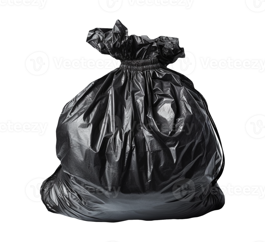AI generated Garbage bag object png file