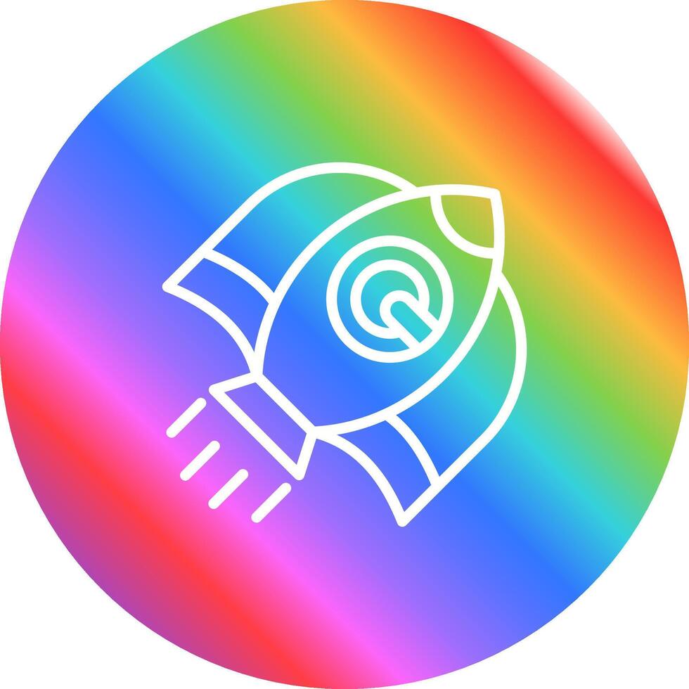 Rocket Ship Vector Icon