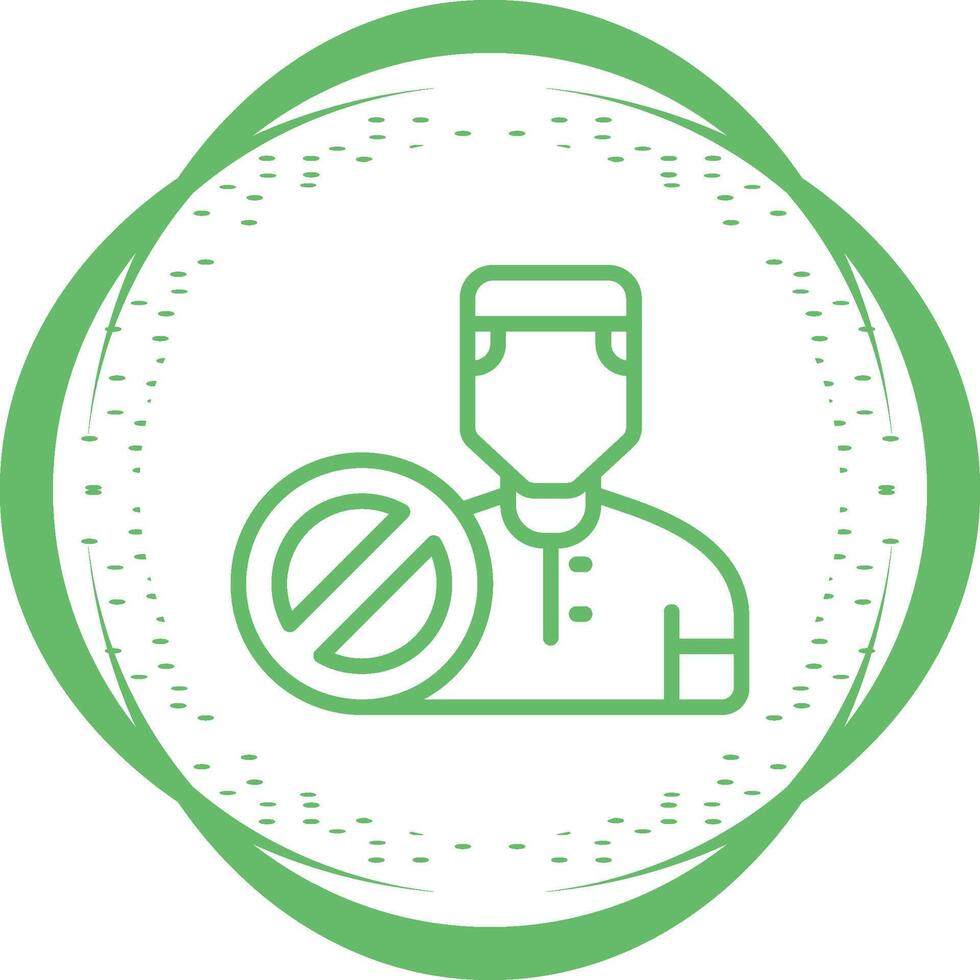 Block User Vector Icon