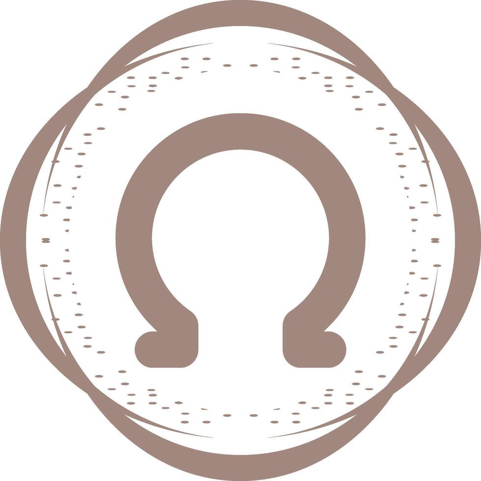 Omega Vector Icon