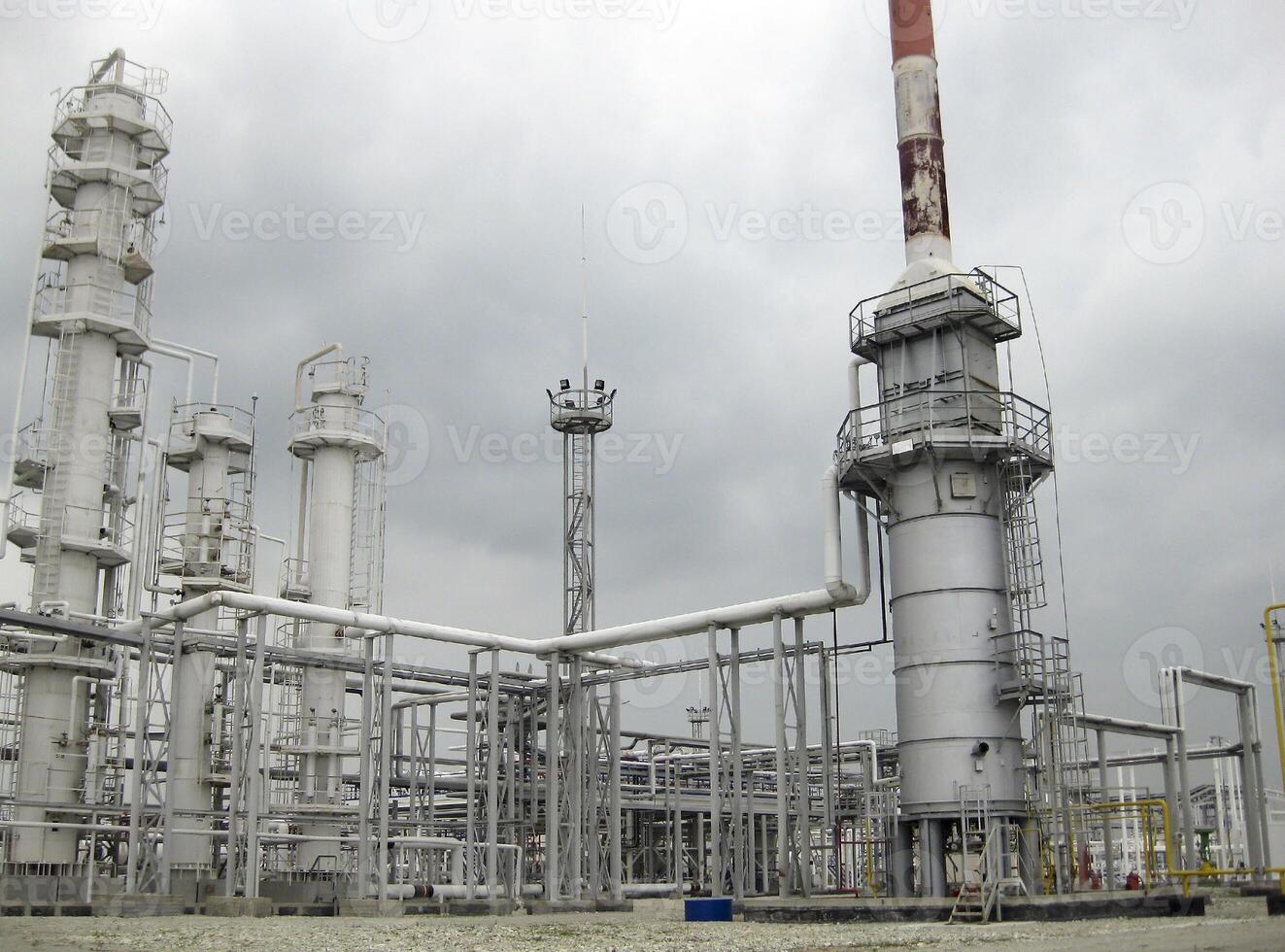 The oil refinery photo