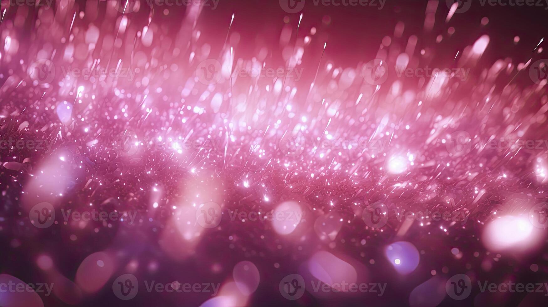 AI generated Pink glow particle abstract bokeh background photorealistic 3d render photo
