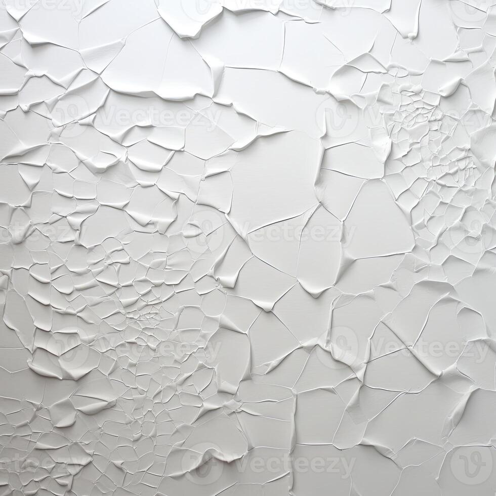 AI generated Glued white paper textured , stuck to white table, random tearing, moderate embossing, photo