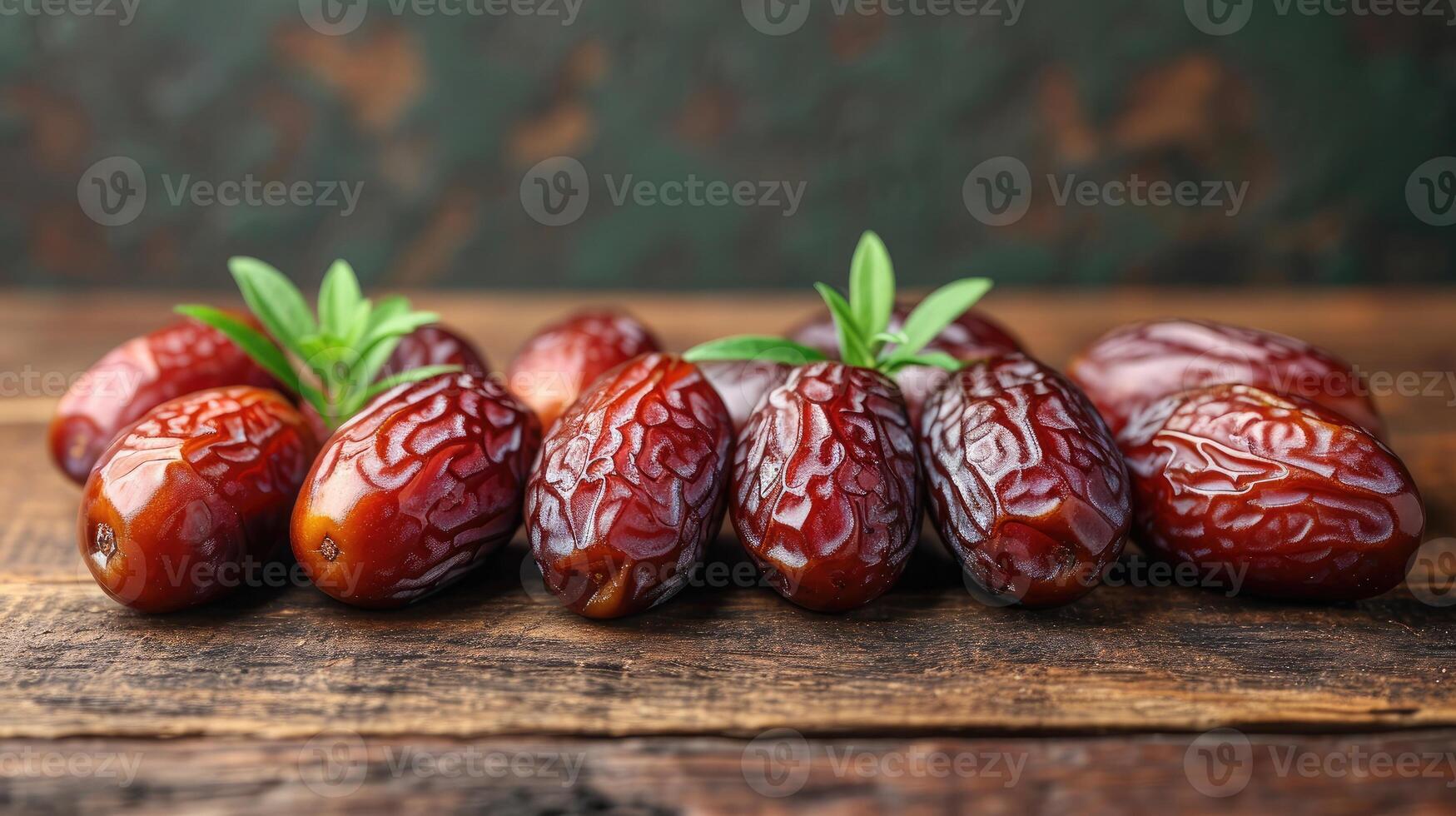 AI generated Dates or dates palm fruit background. photo