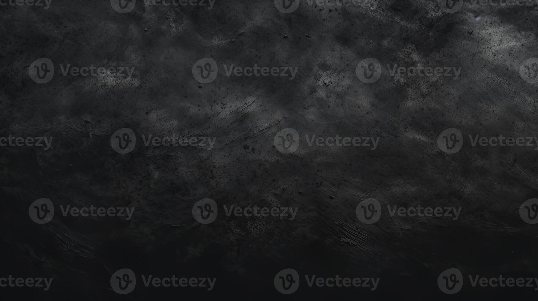 AI generated dark tone vintage dust texture on black background photo