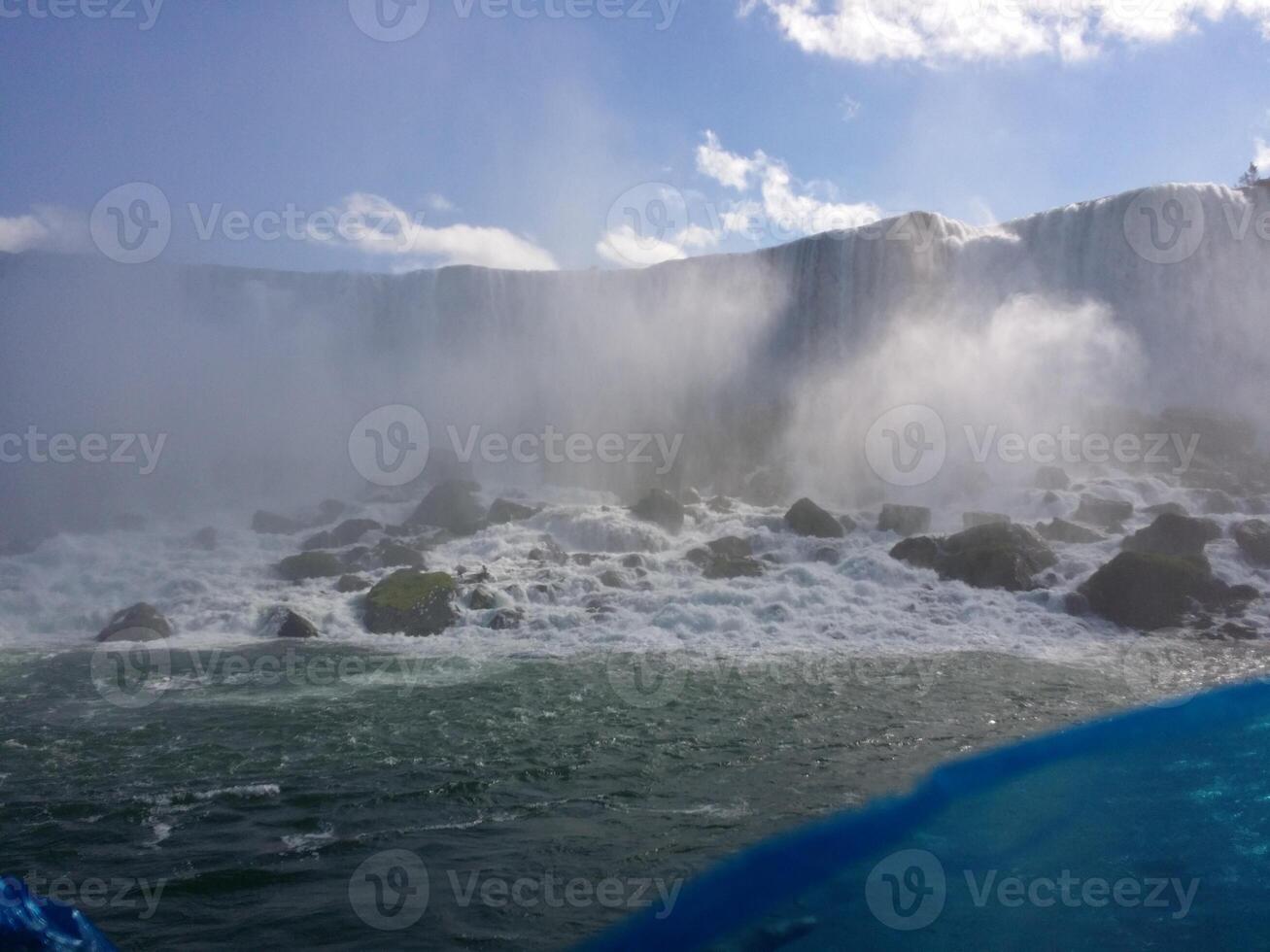 único agua puntos de vista en Niágara caídas estado parque foto