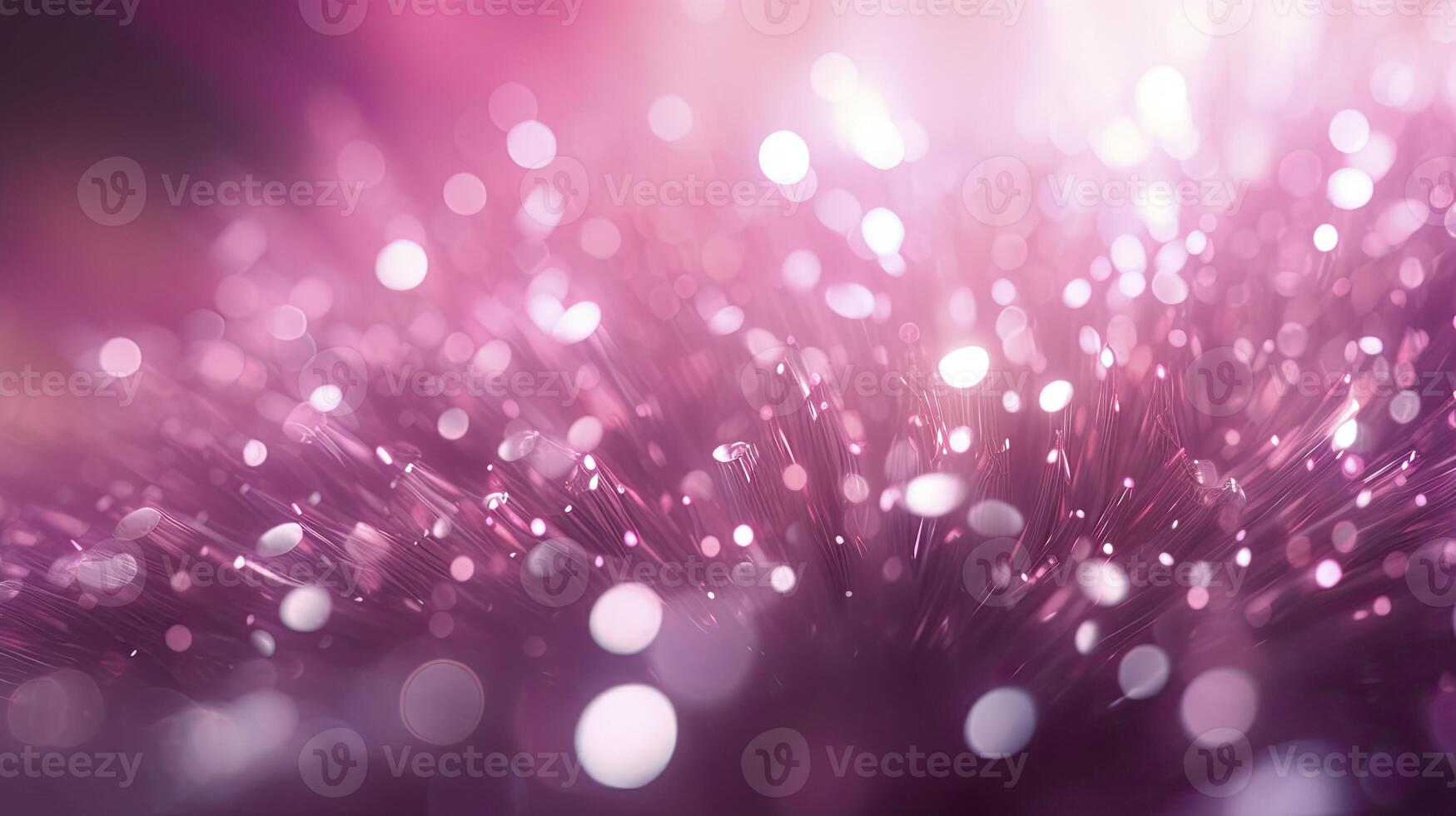 AI generated Pink glow particle abstract bokeh background photorealistic 3d render photo