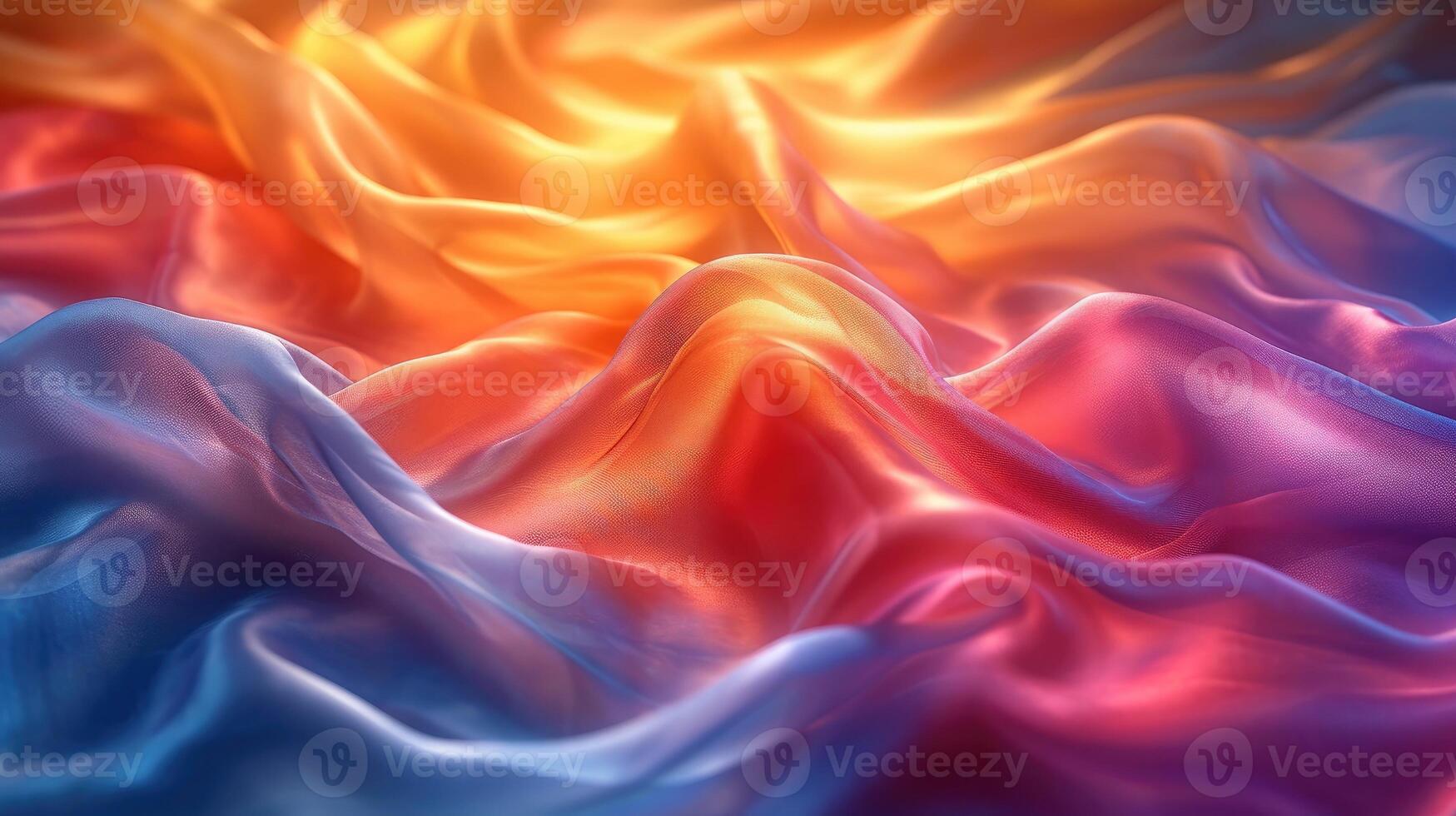 AI generated Stunning gradient wave background. Abstract Gradient background. photo