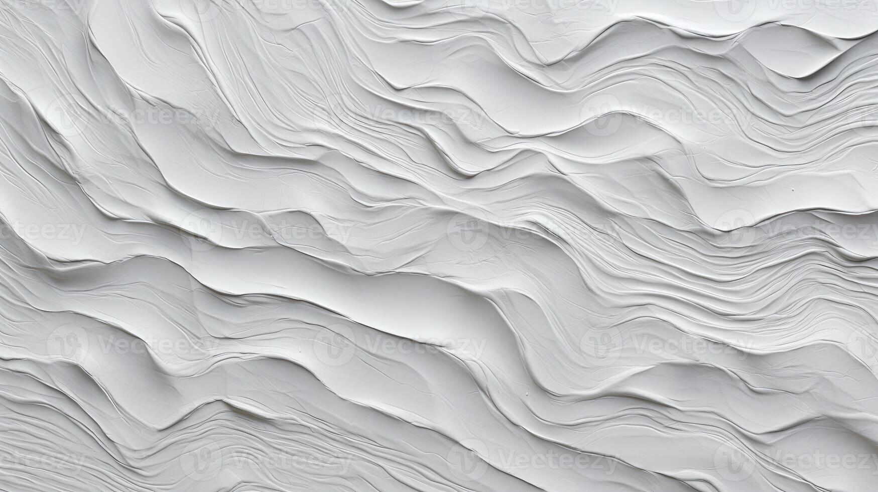 AI generated Glued white paper textured , stuck to white table, random tearing, moderate embossing, photo