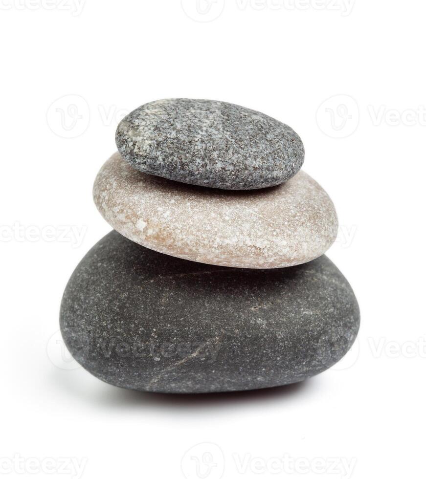 Zen stones balance concept photo