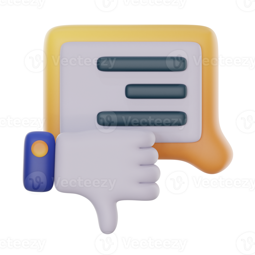 bed feedback 3d icon illustration. feedback 3d rendering png