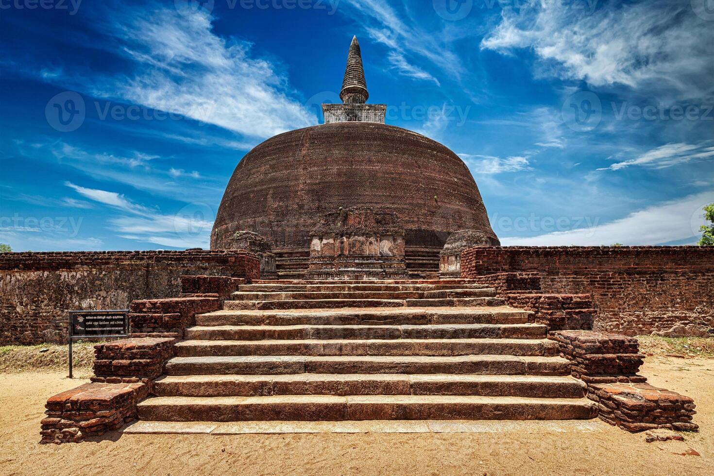 Rankot Vihara, Polonnaruwa, Sri Lanka photo