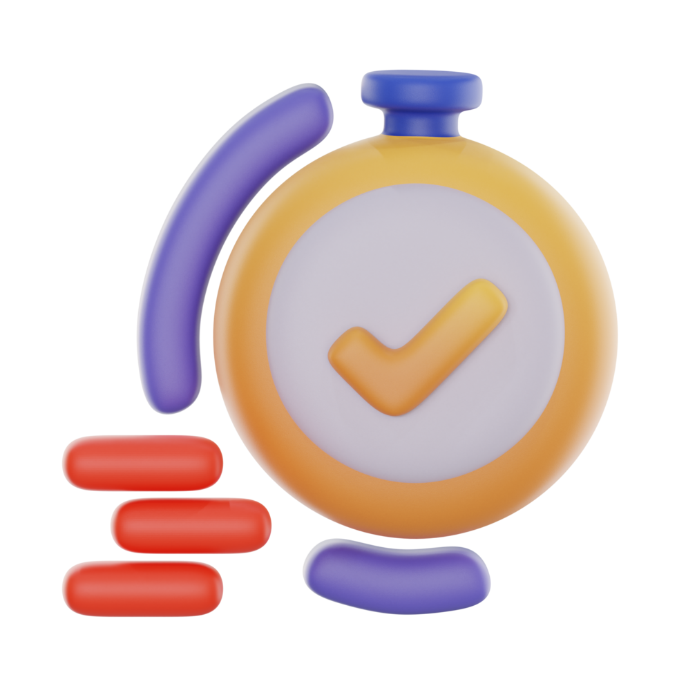 quick response 3d icon illustration. feedback 3d rendering png