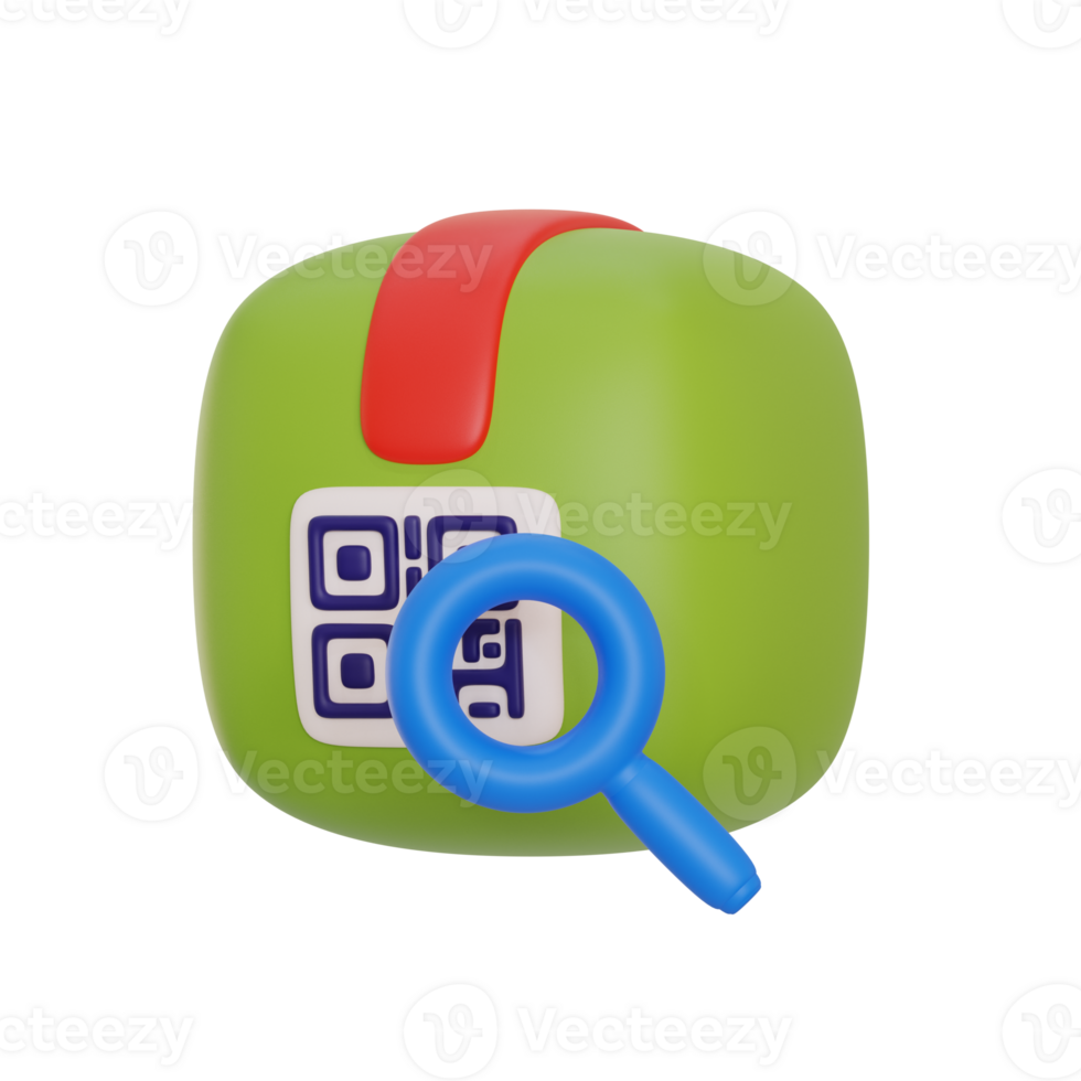 package scan 3d icon illustration png